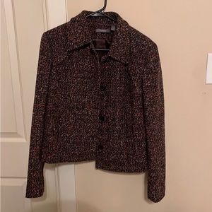 Liz Claiborne Size 12 Multicolor Blazer